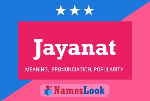 Póster del nombre Jayanat