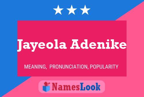 Póster del nombre Jayeola Adenike