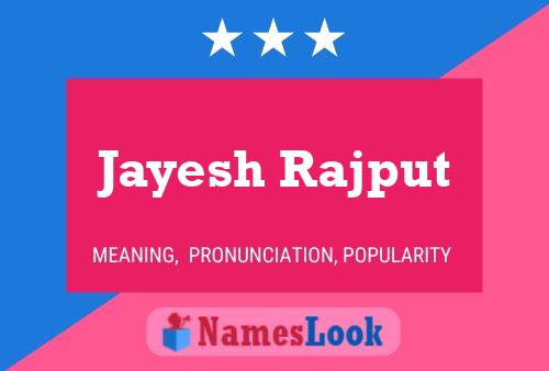 Póster del nombre Jayesh Rajput