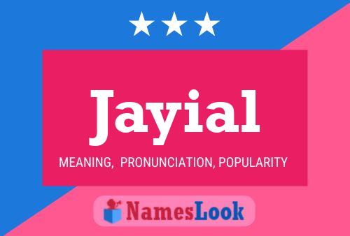 Póster del nombre Jayial