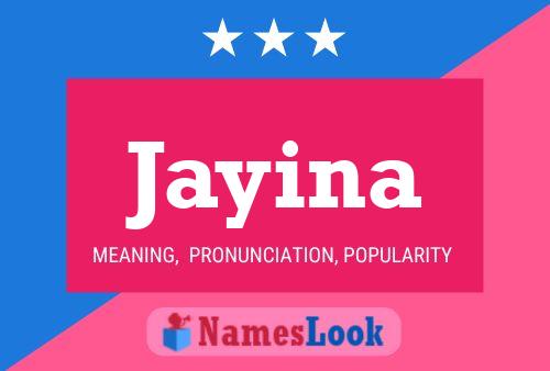 Póster del nombre Jayina