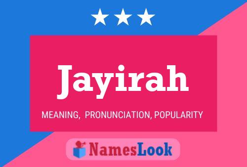 Póster del nombre Jayirah