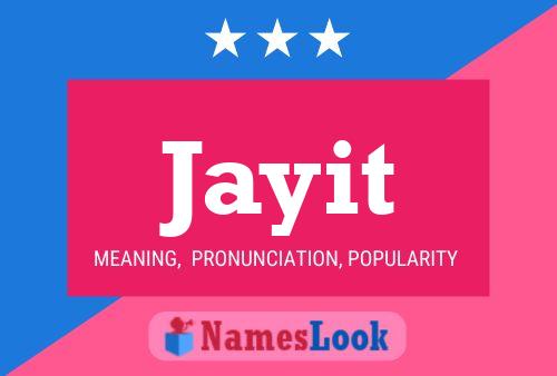 Póster del nombre Jayit