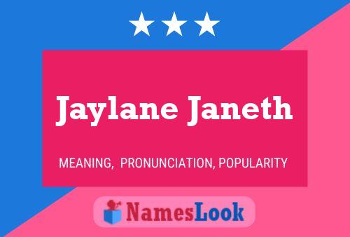 Póster del nombre Jaylane Janeth