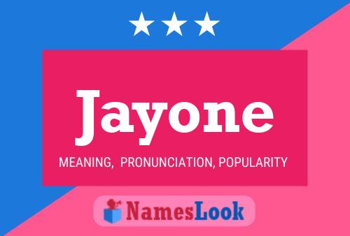 Póster del nombre Jayone