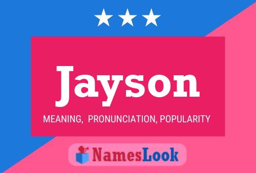 Póster del nombre Jayson