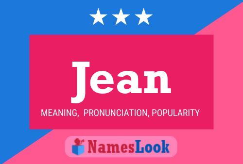 Póster del nombre Jean