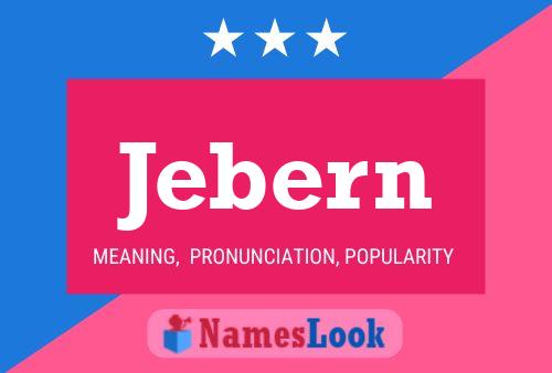 Póster del nombre Jebern