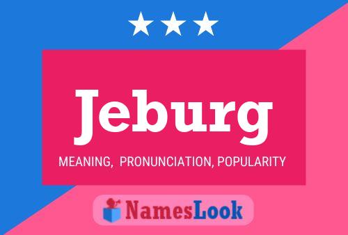 Póster del nombre Jeburg