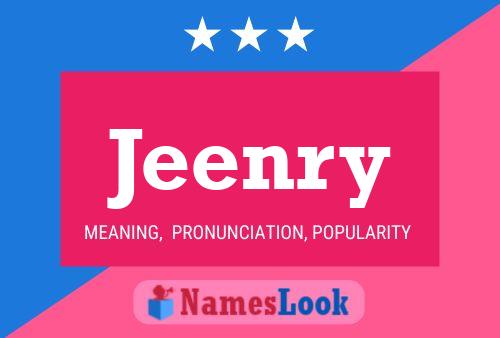 Póster del nombre Jeenry