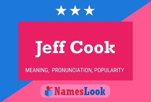 Póster del nombre Jeff Cook