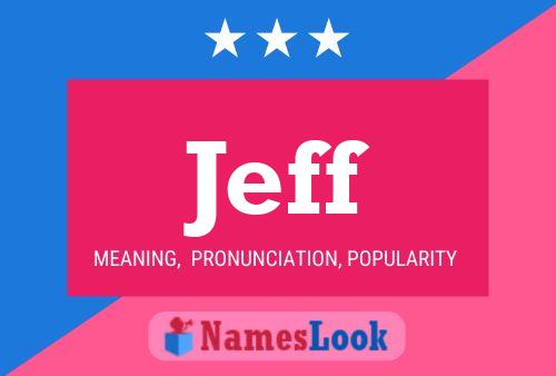 Póster del nombre Jeff