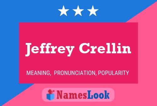 Póster del nombre Jeffrey Crellin