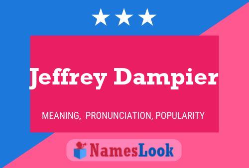 Póster del nombre Jeffrey Dampier