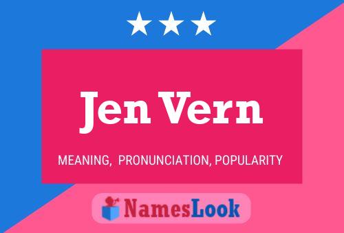 Póster del nombre Jen Vern