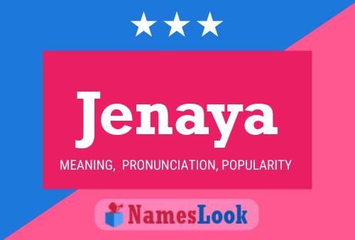 Póster del nombre Jenaya