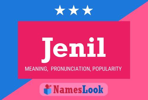 Póster del nombre Jenil