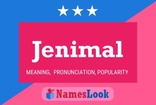 Póster del nombre Jenimal