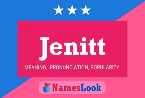 Póster del nombre Jenitt