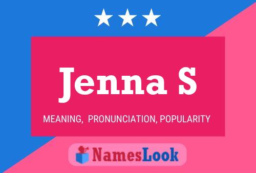 Póster del nombre Jenna S