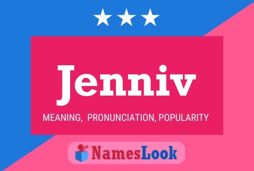 Póster del nombre Jenniv