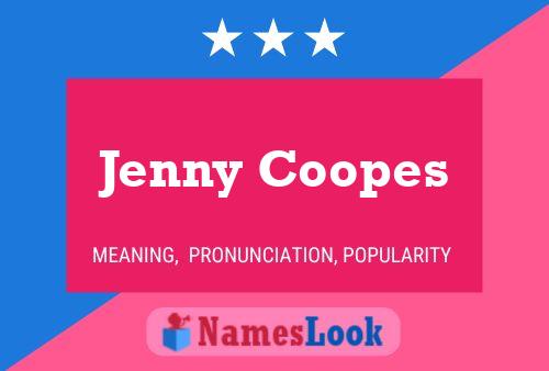 Póster del nombre Jenny Coopes