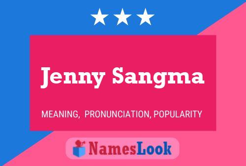 Póster del nombre Jenny Sangma