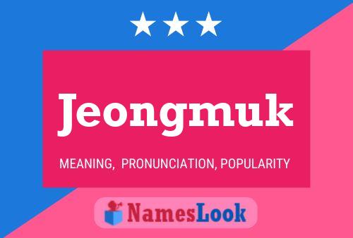 Póster del nombre Jeongmuk