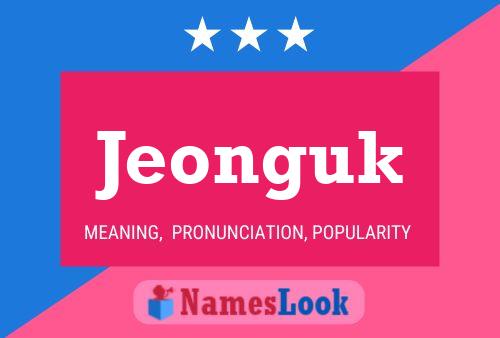 Póster del nombre Jeonguk