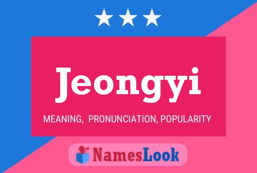 Póster del nombre Jeongyi