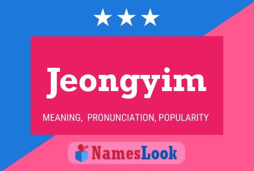 Póster del nombre Jeongyim