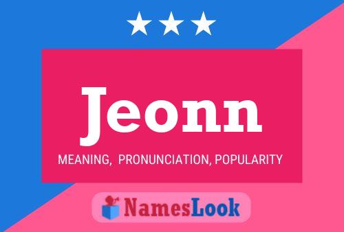 Póster del nombre Jeonn