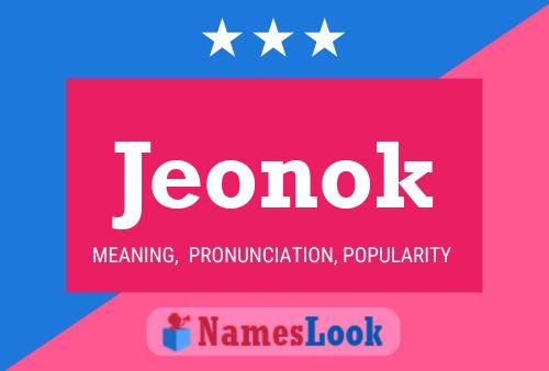 Póster del nombre Jeonok