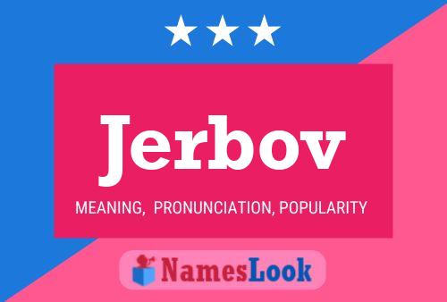 Póster del nombre Jerbov