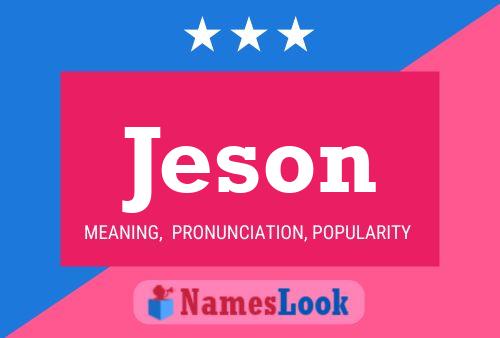 Póster del nombre Jeson