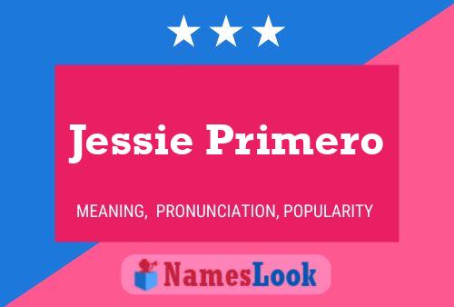 Póster del nombre Jessie Primero