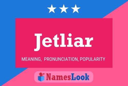 Póster del nombre Jetliar