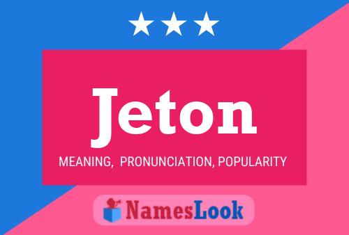 Póster del nombre Jeton