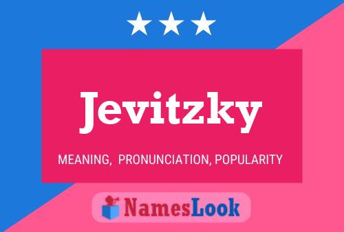 Póster del nombre Jevitzky