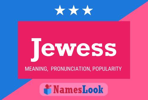 Póster del nombre Jewess