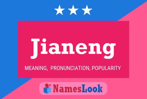 Póster del nombre Jianeng