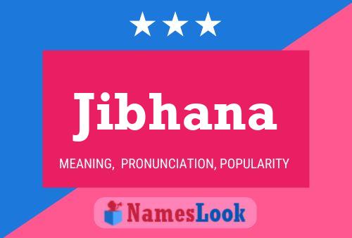 Póster del nombre Jibhana