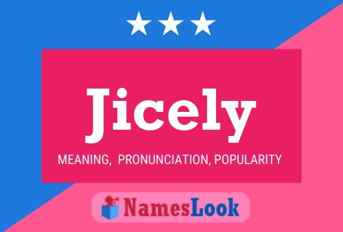 Póster del nombre Jicely