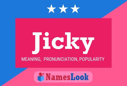 Póster del nombre Jicky