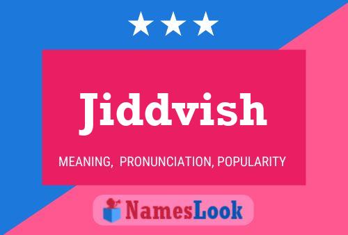 Póster del nombre Jiddvish