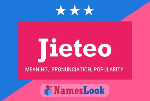 Póster del nombre Jieteo