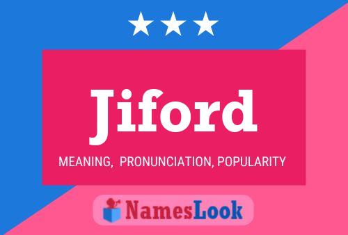 Póster del nombre Jiford