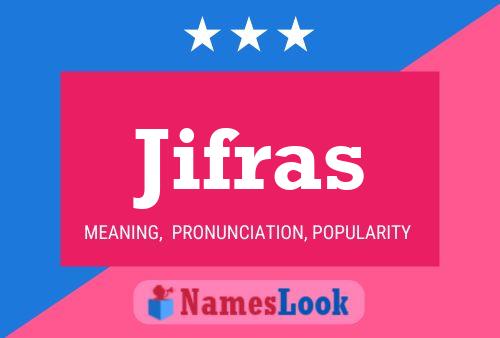 Póster del nombre Jifras