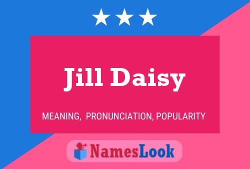 Póster del nombre Jill Daisy