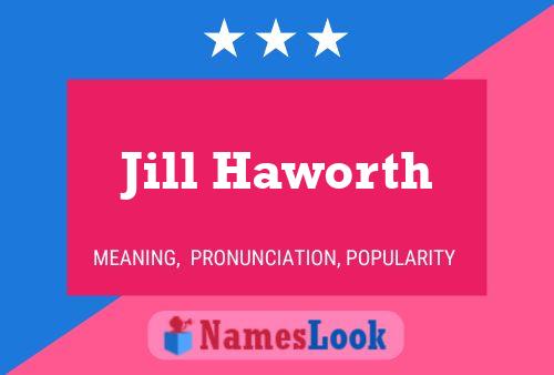 Póster del nombre Jill Haworth